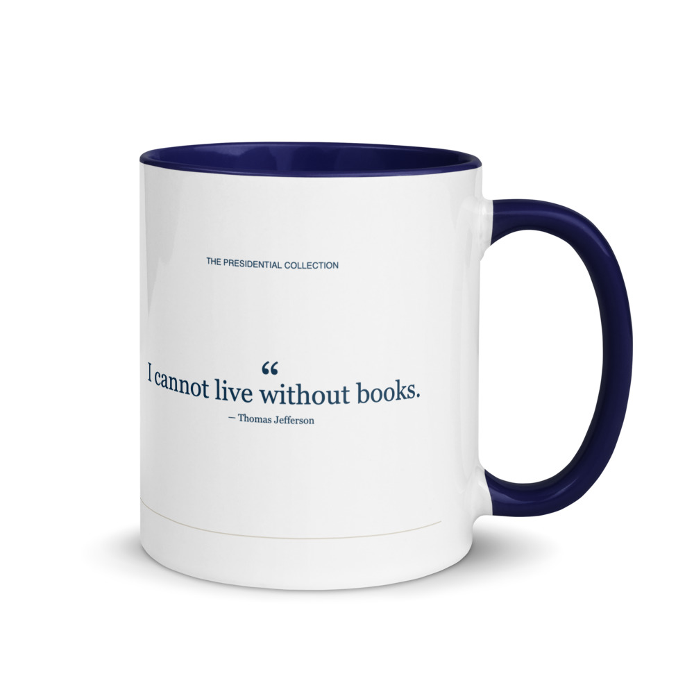 Thomas Jefferson (Color Mug), the other side